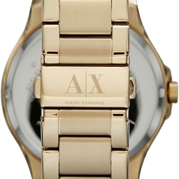 Armani Exchange Gold and Black Watch - Picture 3 of 6